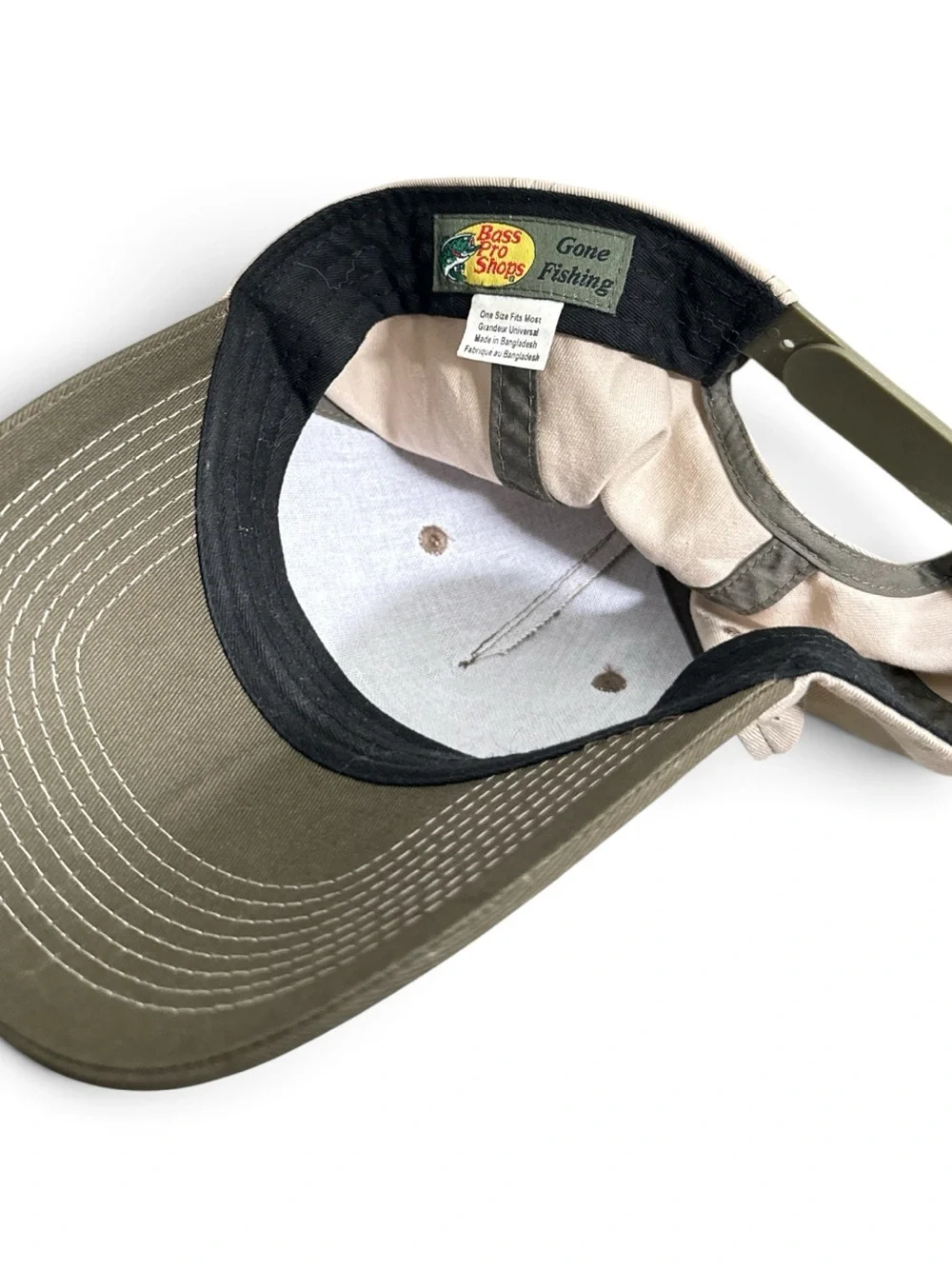 Bass Pro Shops Brown & Pink Fishing Logo Cap
